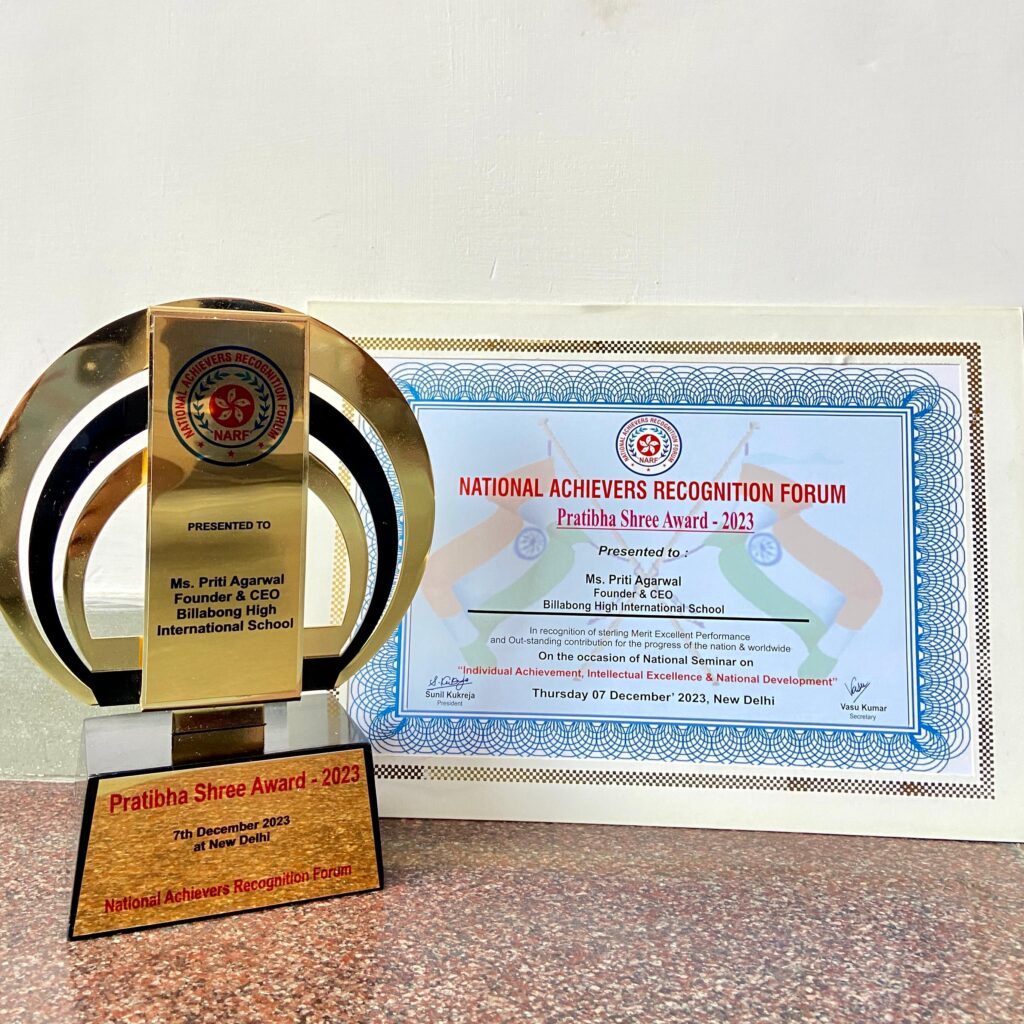 National Achievers Recognition Forum Pratibha Shree Award - 2023